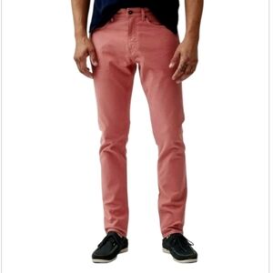 Rod Gunn Mens Jeans Size 32 x 32 Coral Straight Leg Stretch Motion Two New